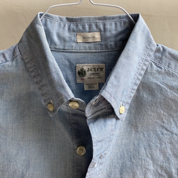 J.Crew tailored-fit, end-on-end button down - Picture 2 of 6